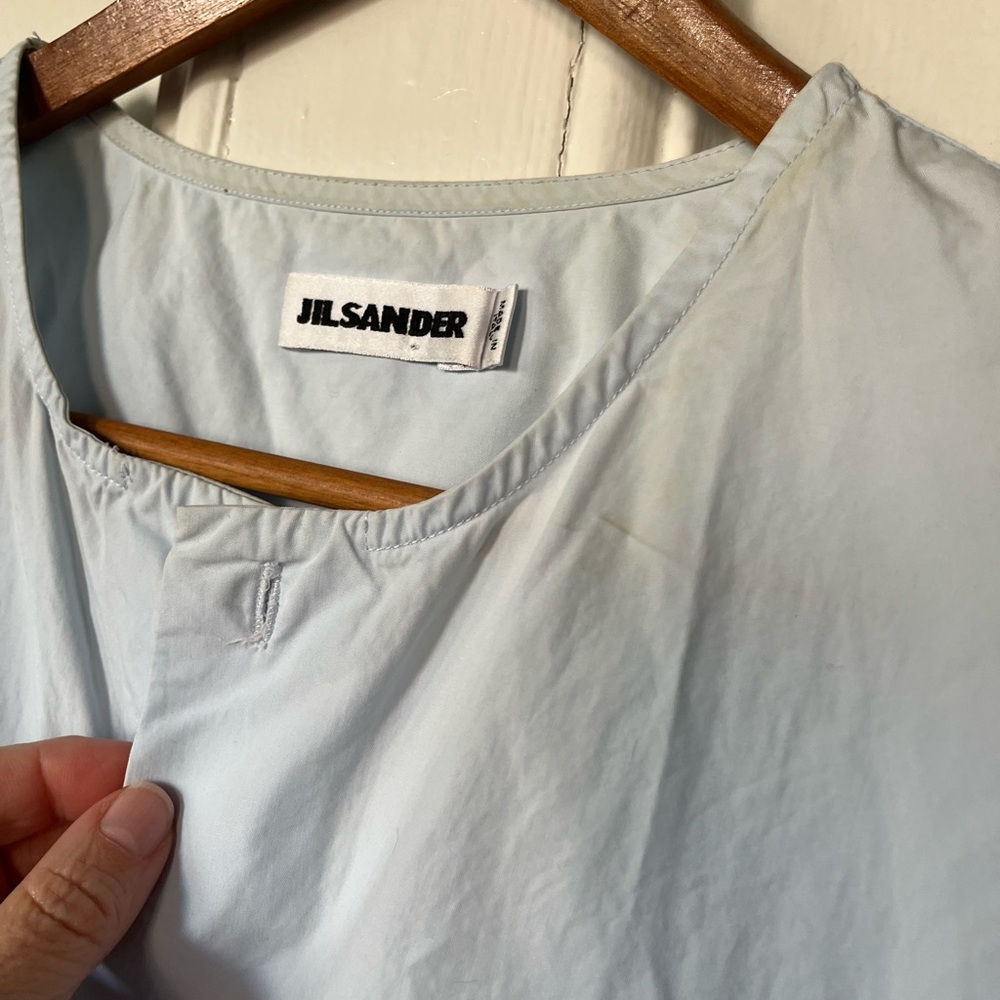 Jil Sander Sky Blue Top